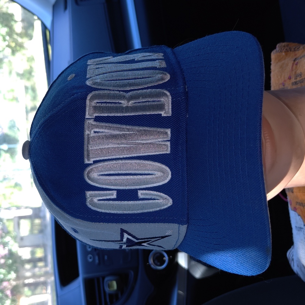 Vtg Starter Pro Line NFL Dallas Cowboys Embroidered Snapback Men's Hat Cap  Blue